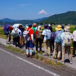 ６月１３日（土）JRハイキング（賤ヶ岳～余呉湖の花道・アジサイを行く）　　　　　　　　　　　　　　　　　　山道と湖畔景観を楽しむ